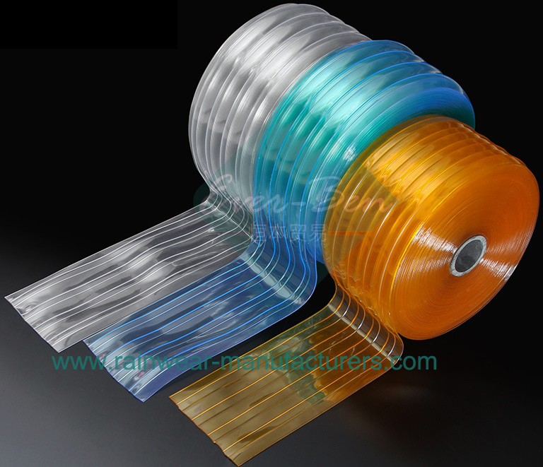 vinyl door strips roll Bulk cold storage plastic curtain Producer
